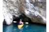 Lefkada Kayaking: 4-hour Blue Caves Kayaking Tour from Mikros Gialos