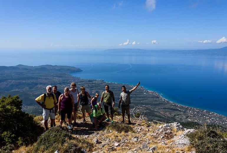  Kalamata Hiking: Half-day Kalamata Hiking Tour to Mount Kalathi