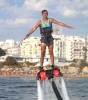 Algarve Watersports: Flyboard Experience at Armação De Pêra Beach