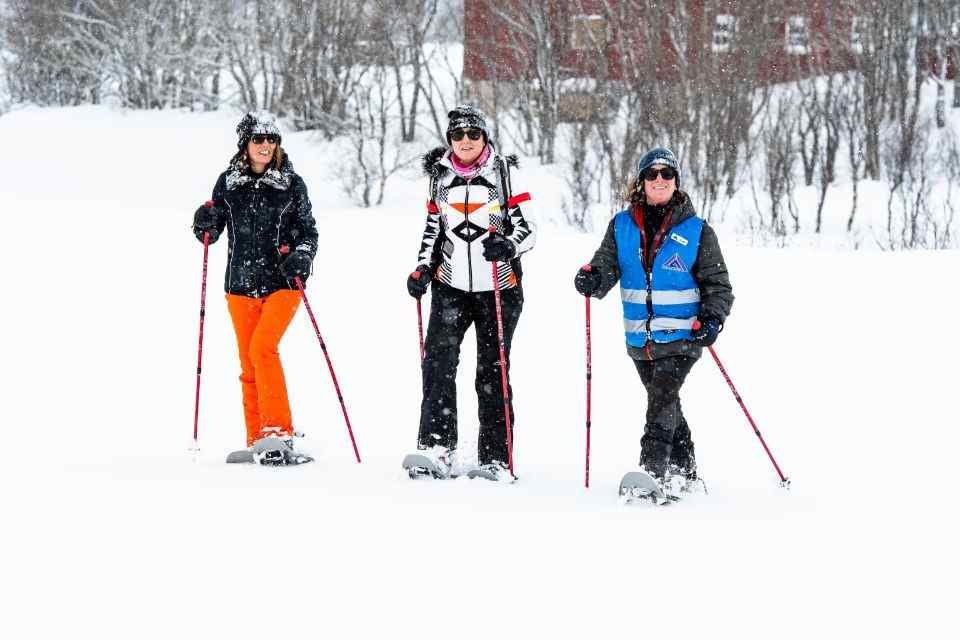 Tromso Snowshoeing: Full-day Snowshoeing, Ice Domes & Reindeer Visit from Tromso