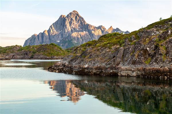 Nyvågar Rorbu Hotel Cabins with Sea View in Lofoten