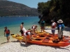 Lefkada Kayak: Full-Day Lefkada Kayak to Scorpios & Meganisi Islands from Nidri