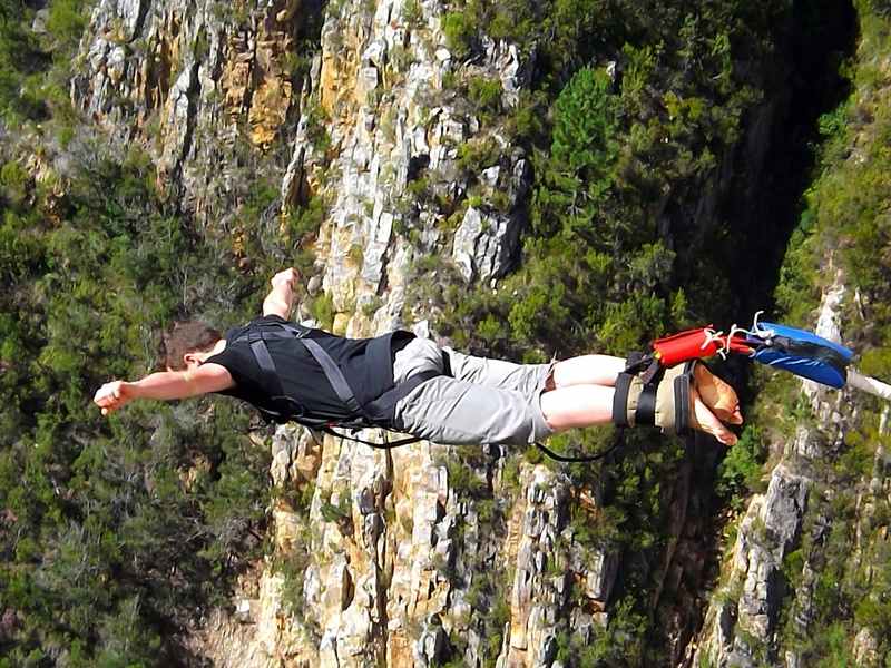 Bloukrans Bridge Bungy: Full-day Bloukrans Bridge Bungy Jump from Port Elizabeth