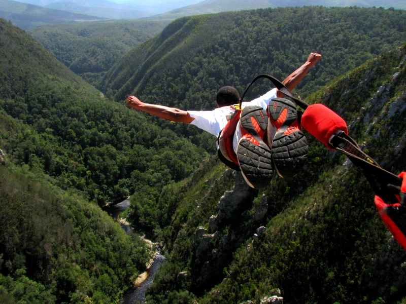 Bloukrans Bridge Bungy: Full-day Bloukrans Bungy Jump with a Skydive Combo Experience