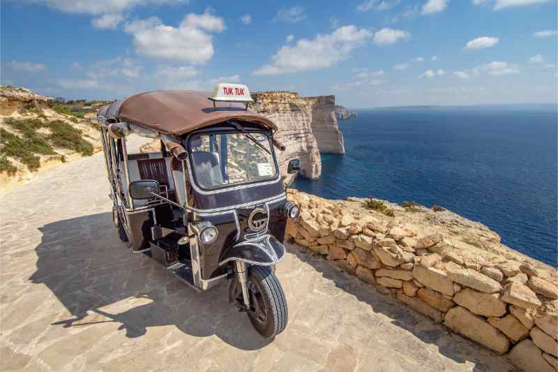 Gozo TUK TUK: 6-hour Gozo Tuk Tuk Chauffered Tour 