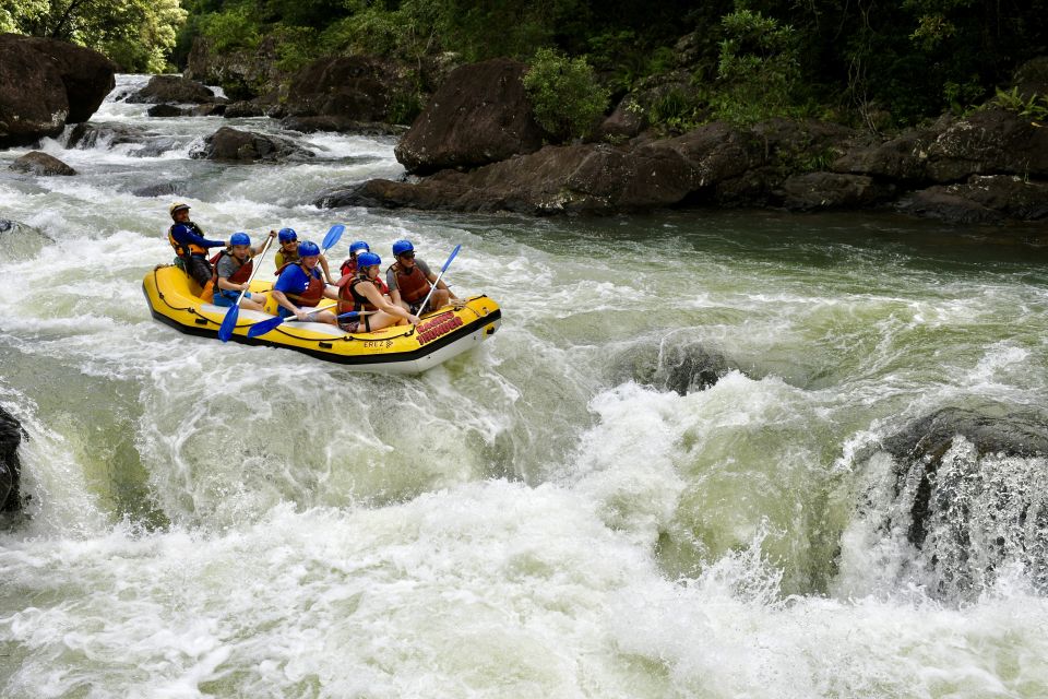 Tully River Rafting: Full Day Tully River Rafting Trip with Dinner