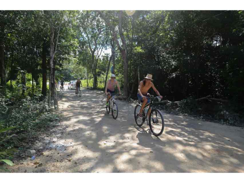 Tulum Bike Tour: Classic Tulum Bike Tour with Ruins & Optional Cetote Swim