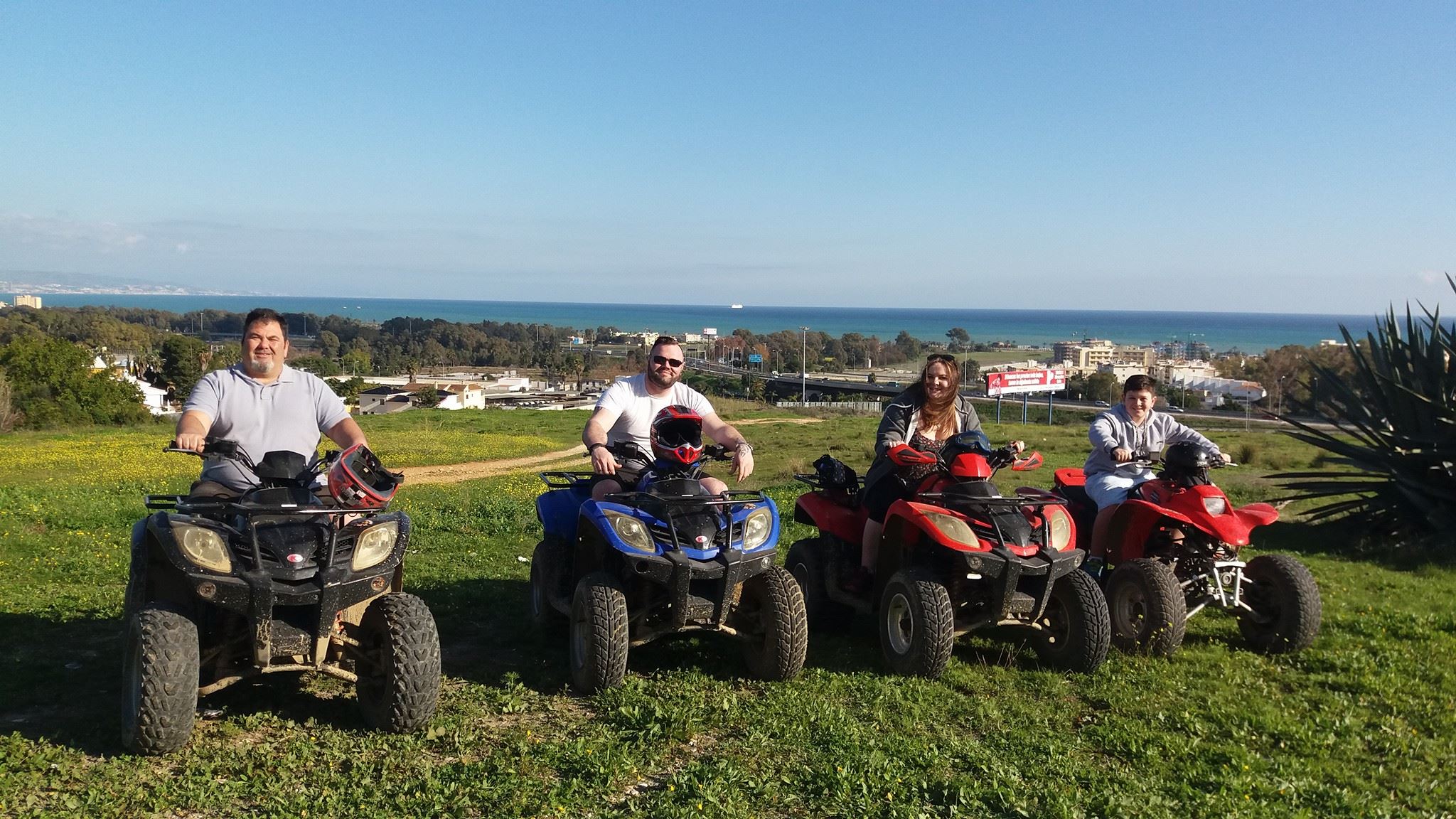 Quad Malaga : 2-hour Costa Del Sol Quad Tour around Malaga