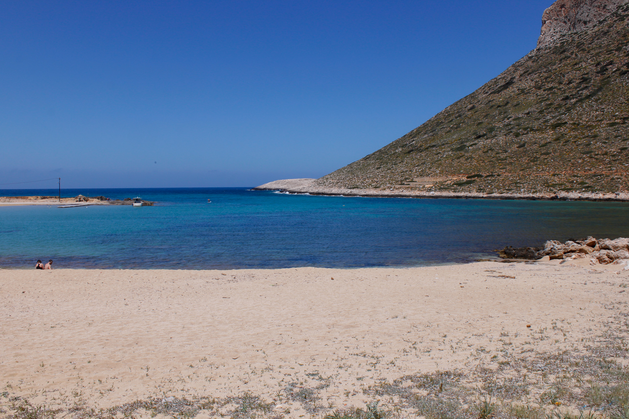 Alexis Zorba beach from Gouverneto Monastery Light Hiking Tour