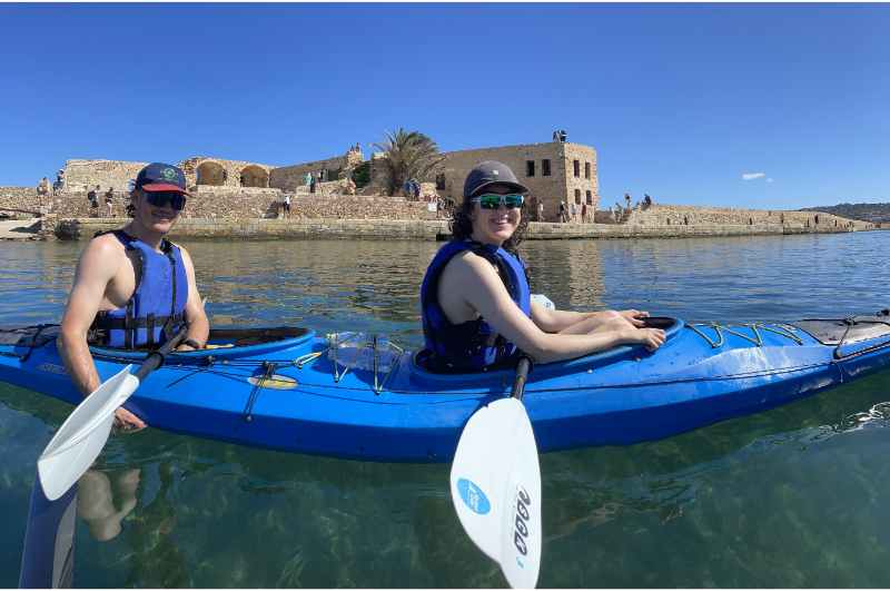 Crete Kayaking: 3-hour Sea Kayaking around the Venetian Port in Chania