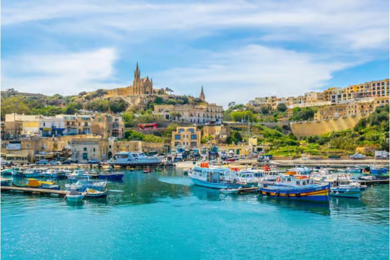 Gozo Sunset Tour: Gozo Sunset Tour with Blue Lagoon Swim Stop