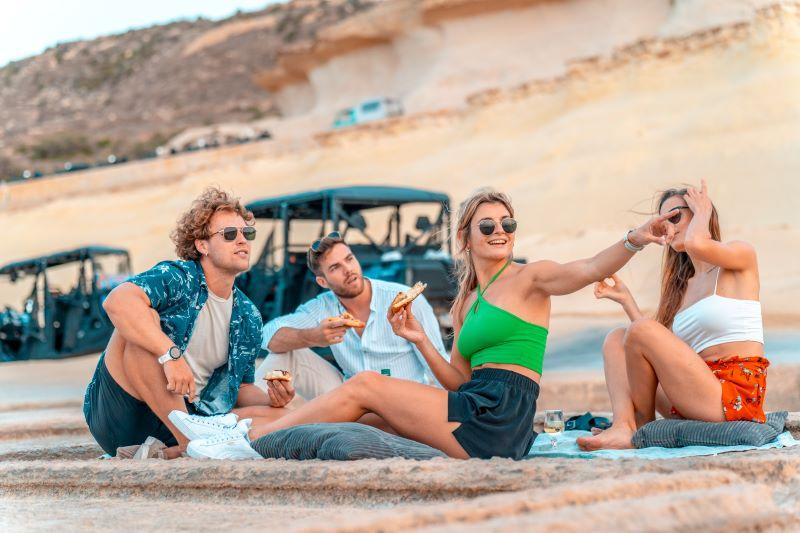 Gozo Sunset Tour: Gozo Sunset Tour with Blue Lagoon Swim Stop