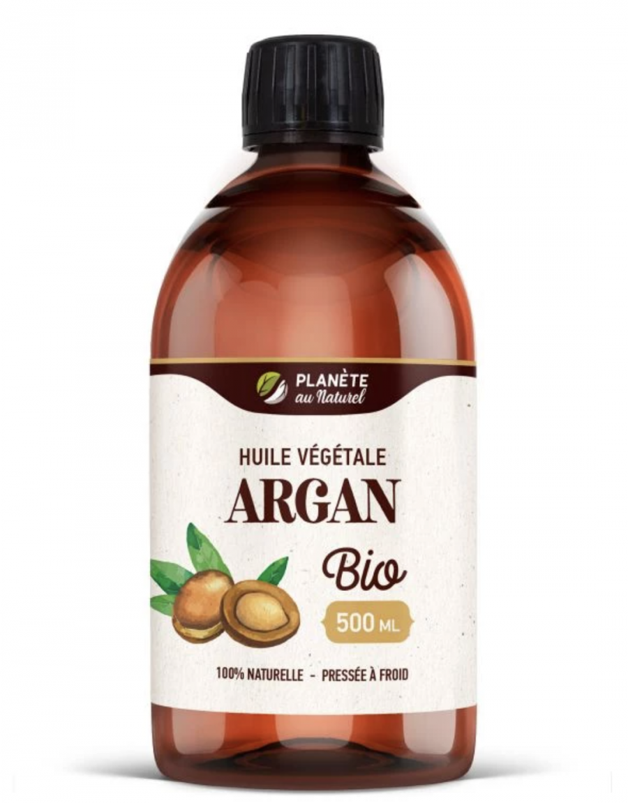 Huile d'argan Bio press&eacute;e &agrave; froid