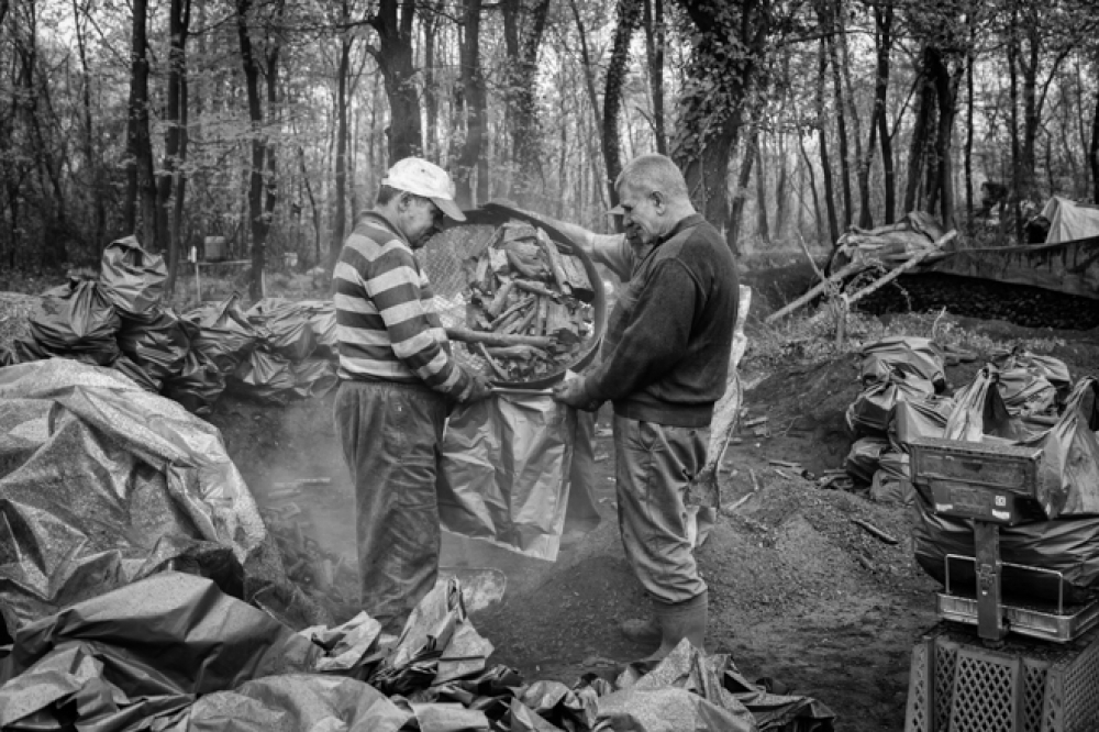 Turkey - Excursion to traditional charcoal makers outside Istanbul