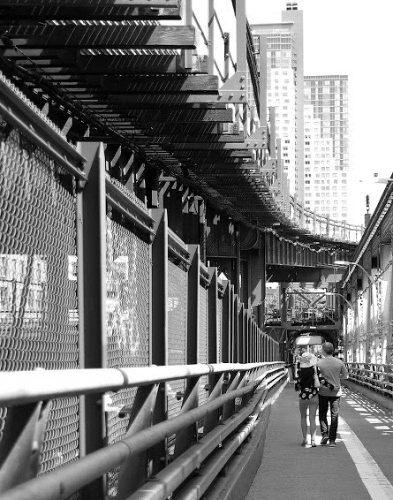 USA - New York Queensboro bridge Street Photography with Iconic Buildings 