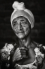 Portrait of an African Colombian woman in Cauca