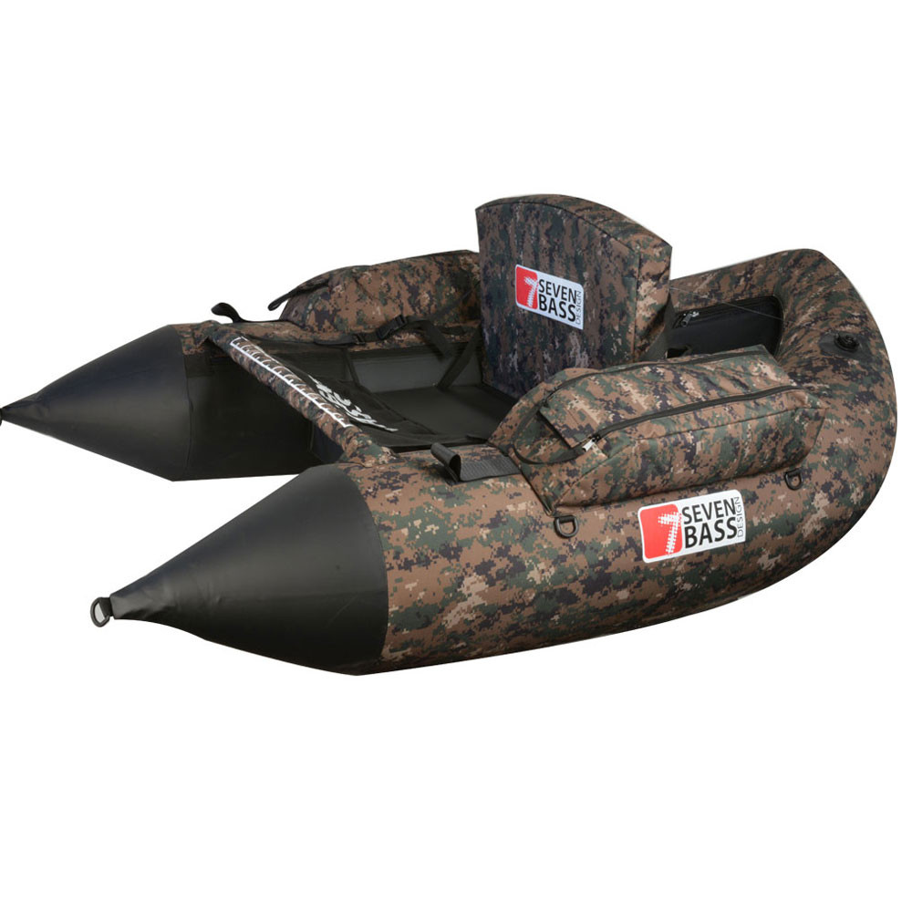Float tube seven bass sdb camou vert