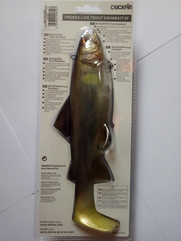 Daiwa Live Trout Swimbait Df