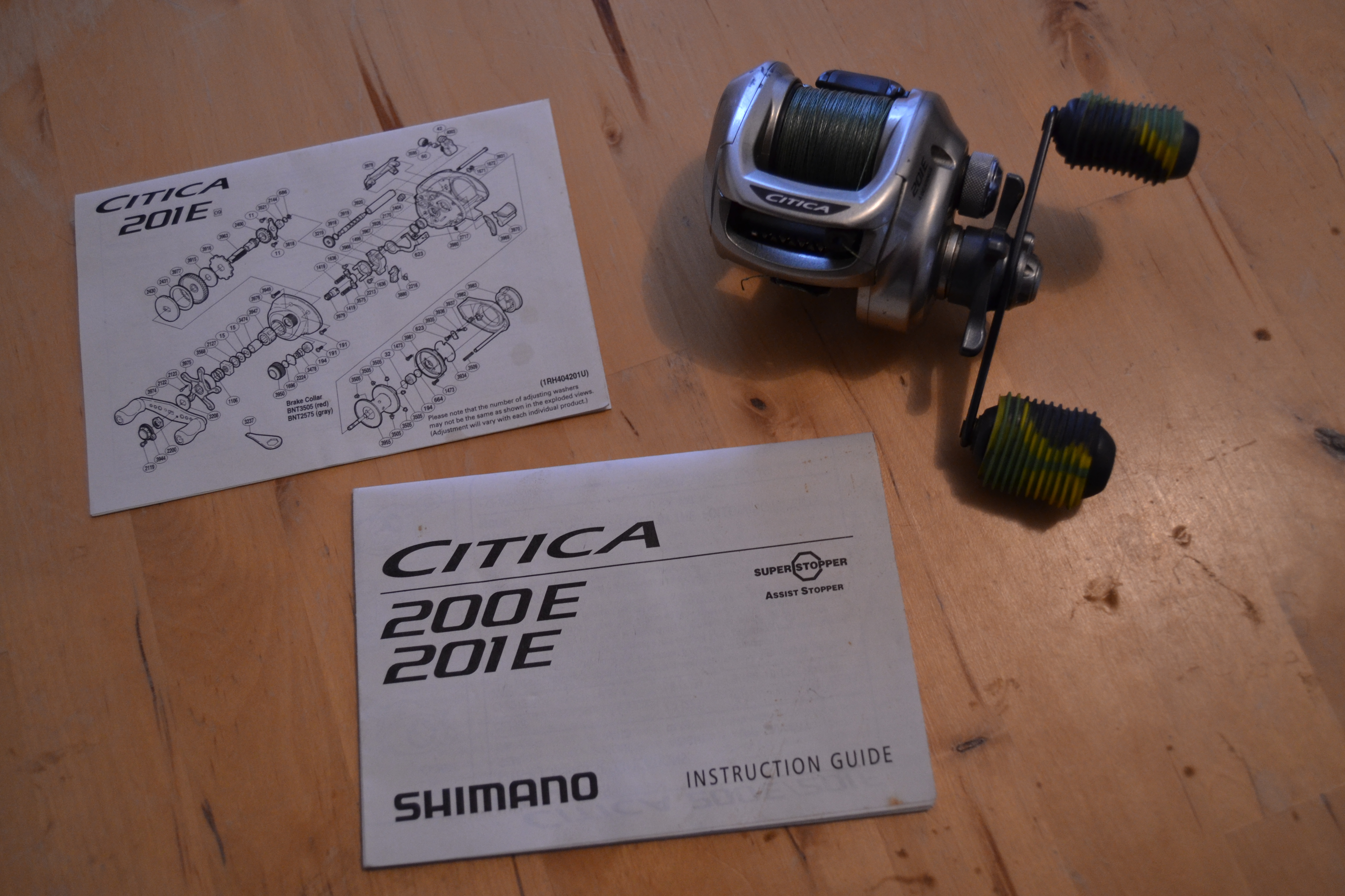 Moulinet casting shimano citica 201E