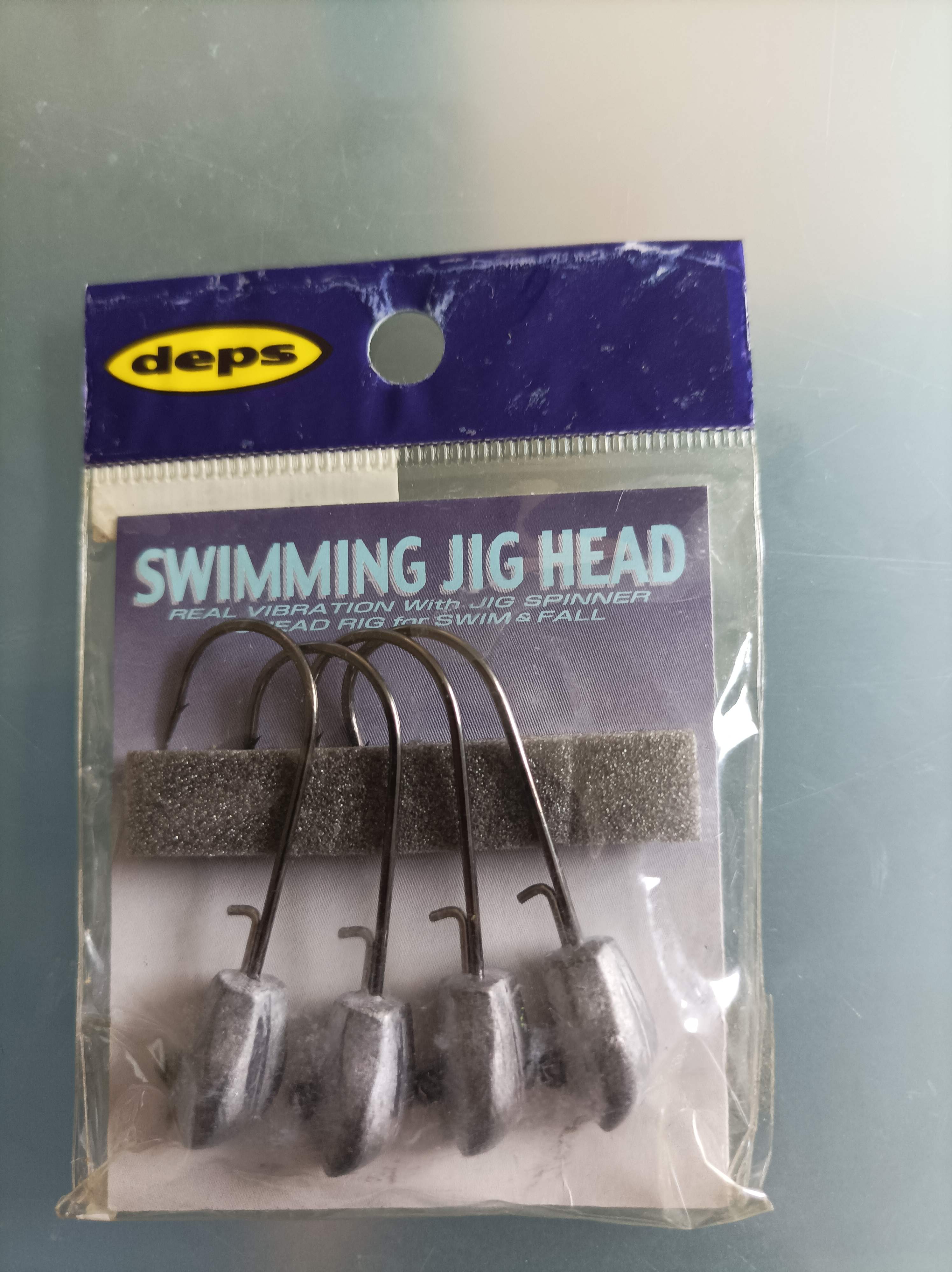 Deps swimming jig head