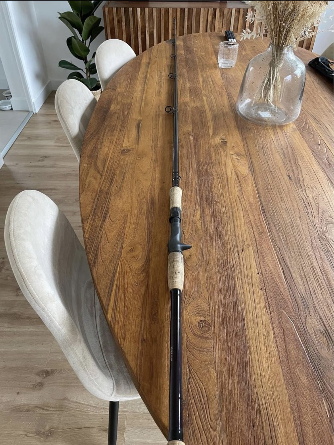 Leurre Vintage Suick Thriller 9" Muskie - Bois Avec Boîte Et Notice