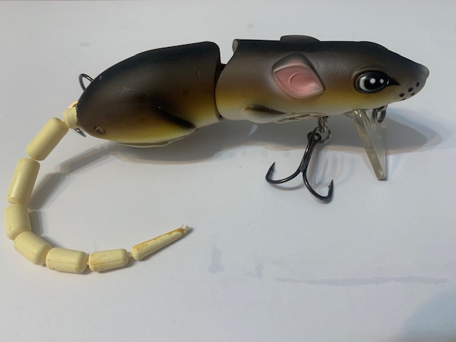 Spro BBZ-1 Rat 50 Grey Ghost Topwater Köder - 64g Oberflächenköder Für Raubfische