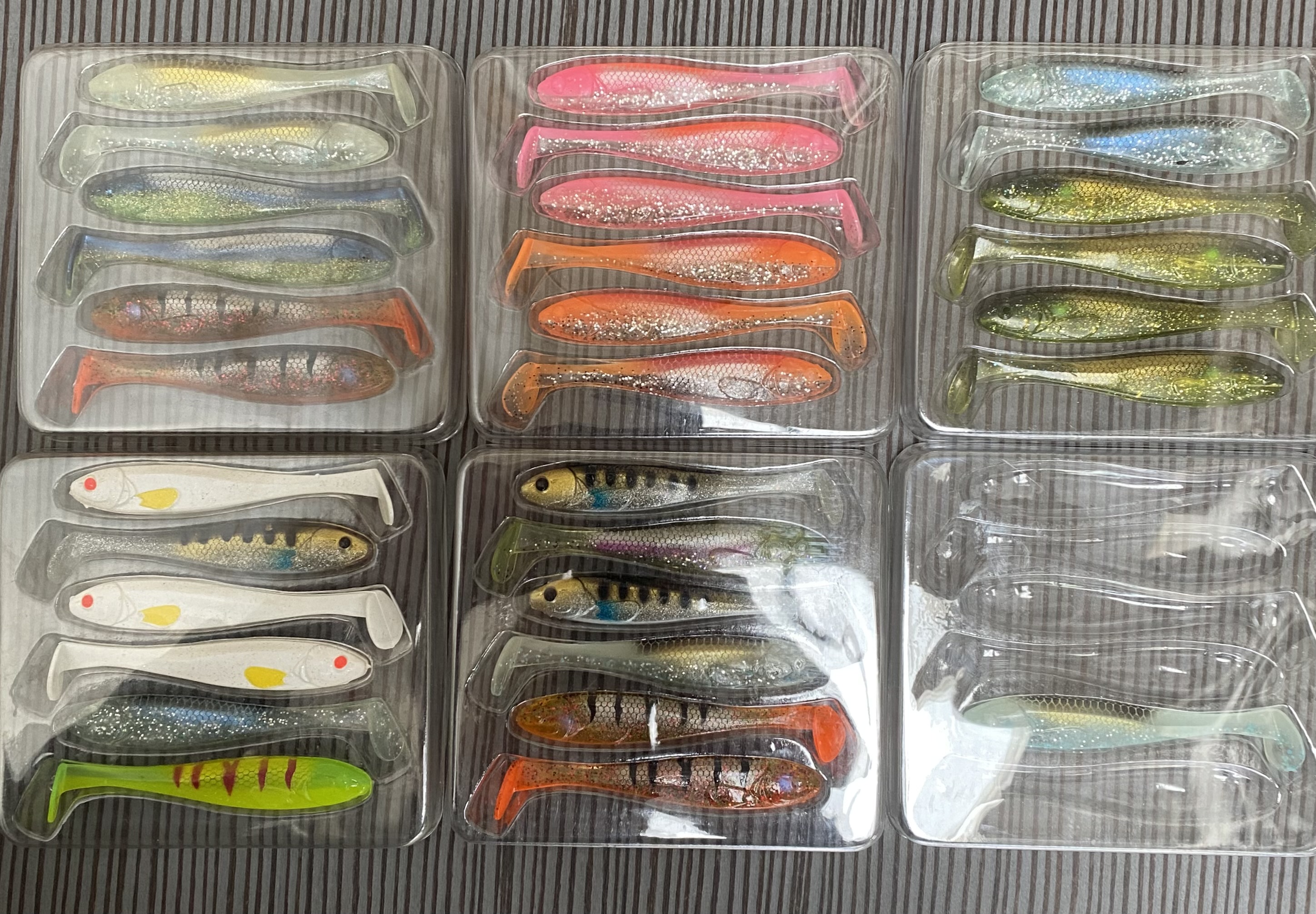 Lot de Magic slim shad 4 pouces