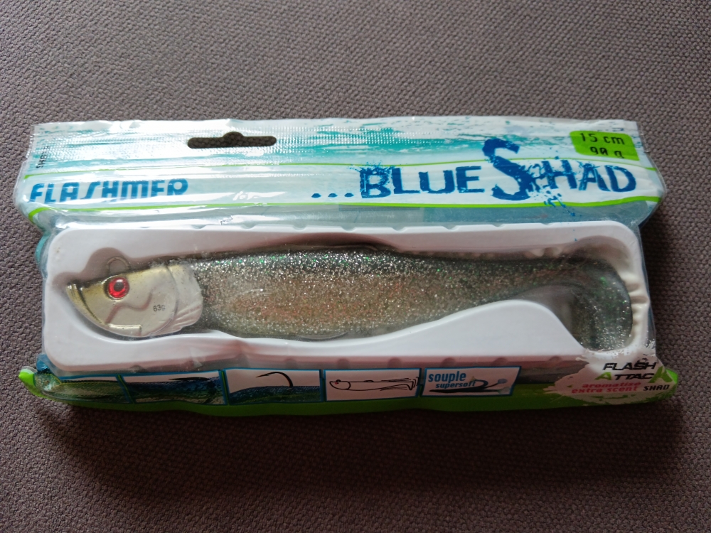 Flashmer Blue Shad 15 cm / 90 gr