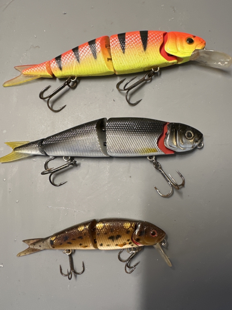 Lot De Leurres De Pêche Arbogast Topwater En Forme De Poisson