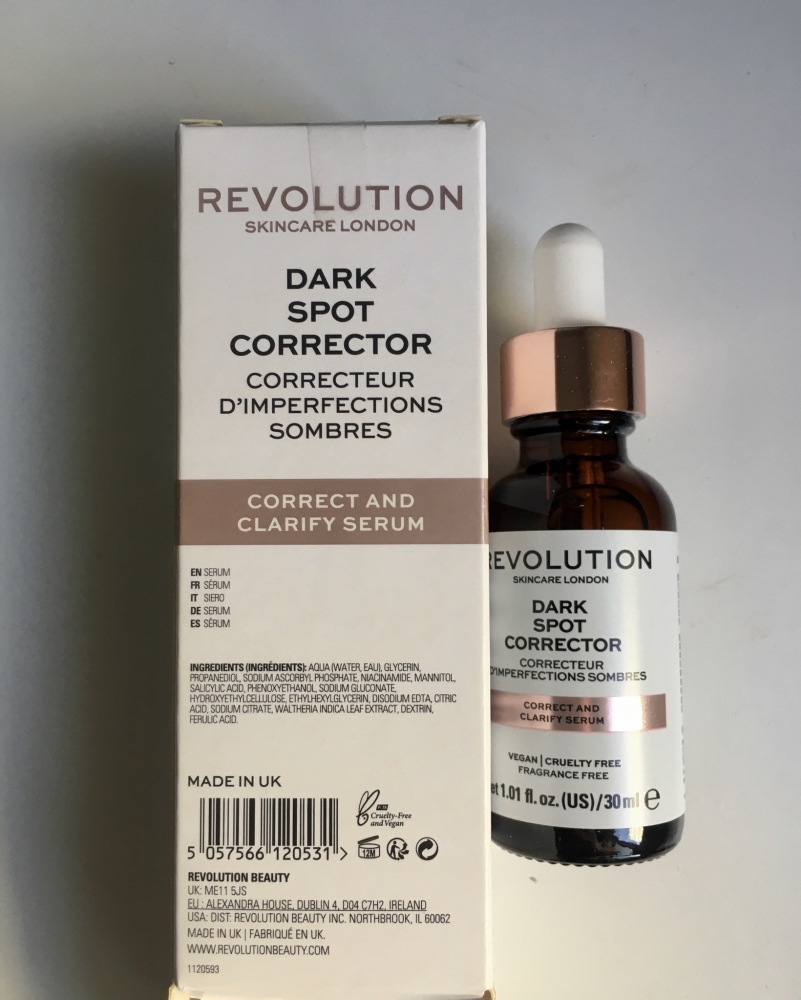 revolution dark spot corrector