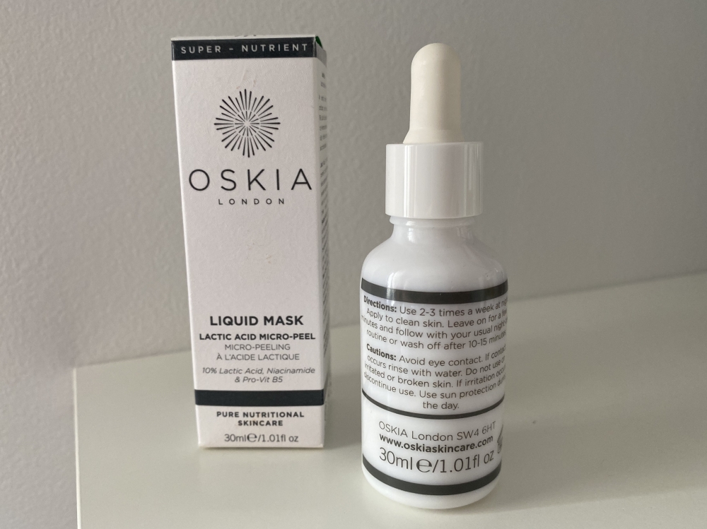 **NUEVO** OSKIA Mascarilla líquida micropeel (con ácido