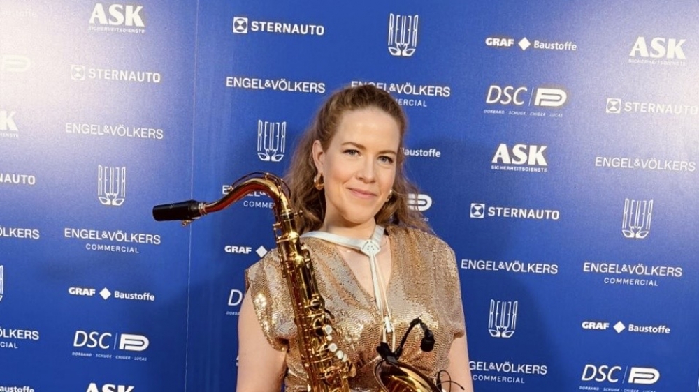 Saxophonistin Simona