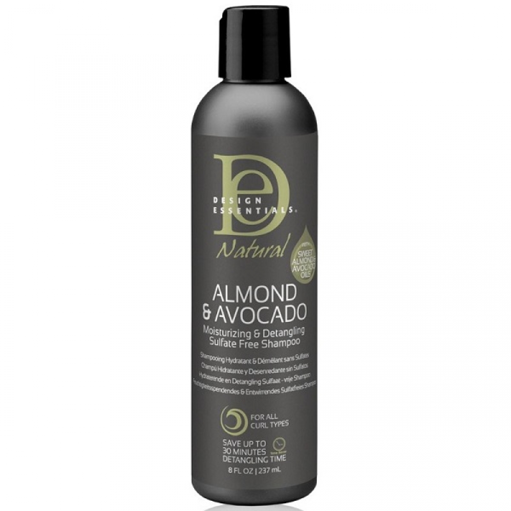 Design Essential Almond & Avocado Moisturizing & Detangling Shampoo