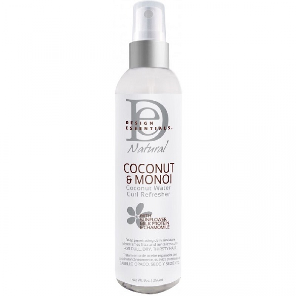 Design Essential Coconut And Monoi Coconut Water Curl Refresher Spray 7166