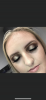 Full face of makeup