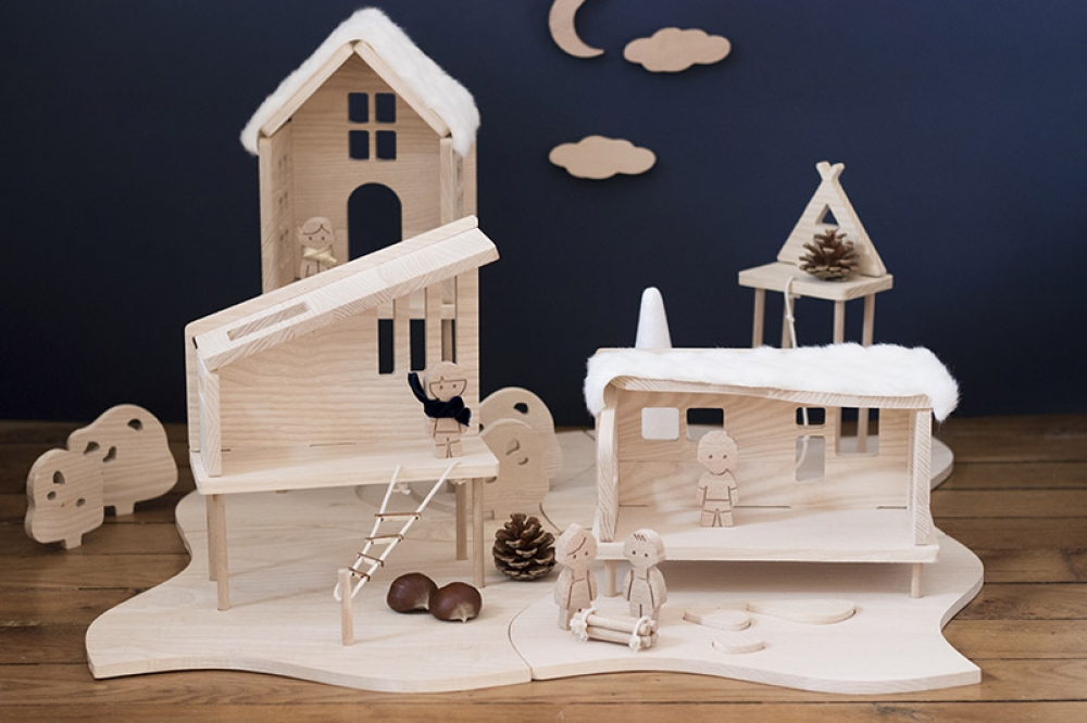 Gabby Et La Maison Magique Figurine Cabane avec pas japonais