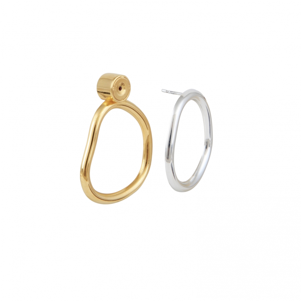 Boucles d'Oreilles OVA Mixte