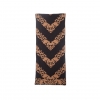 Echarpe camouflage en tricot marron
