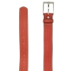 Ceinture lance à incendie rouge brique homme