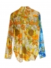 Chemise oversize à motif floraux rebuild
