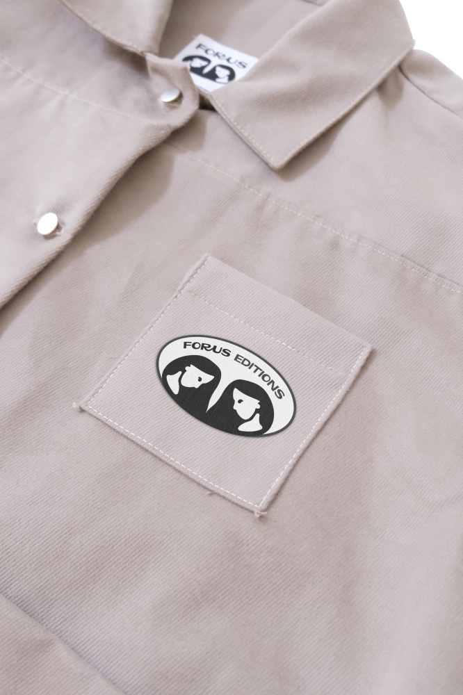 Veste Gabardine de coton beige