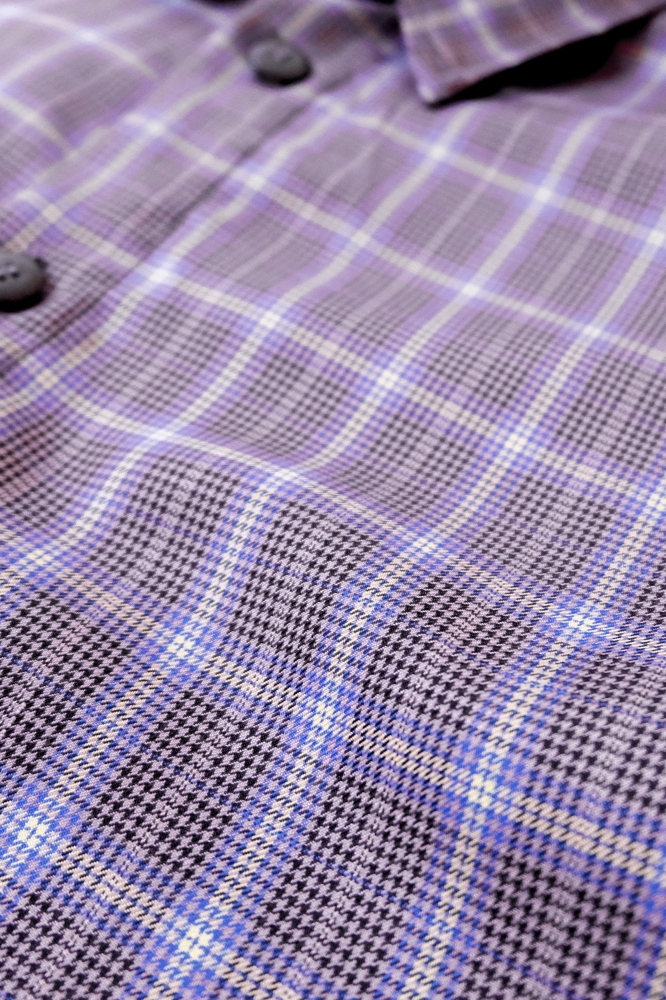 Chemise à carreau magenta 