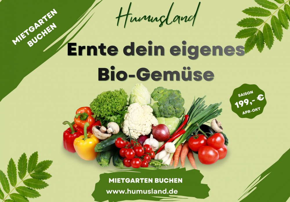 Humusland - hier wächst dein Biogemüse