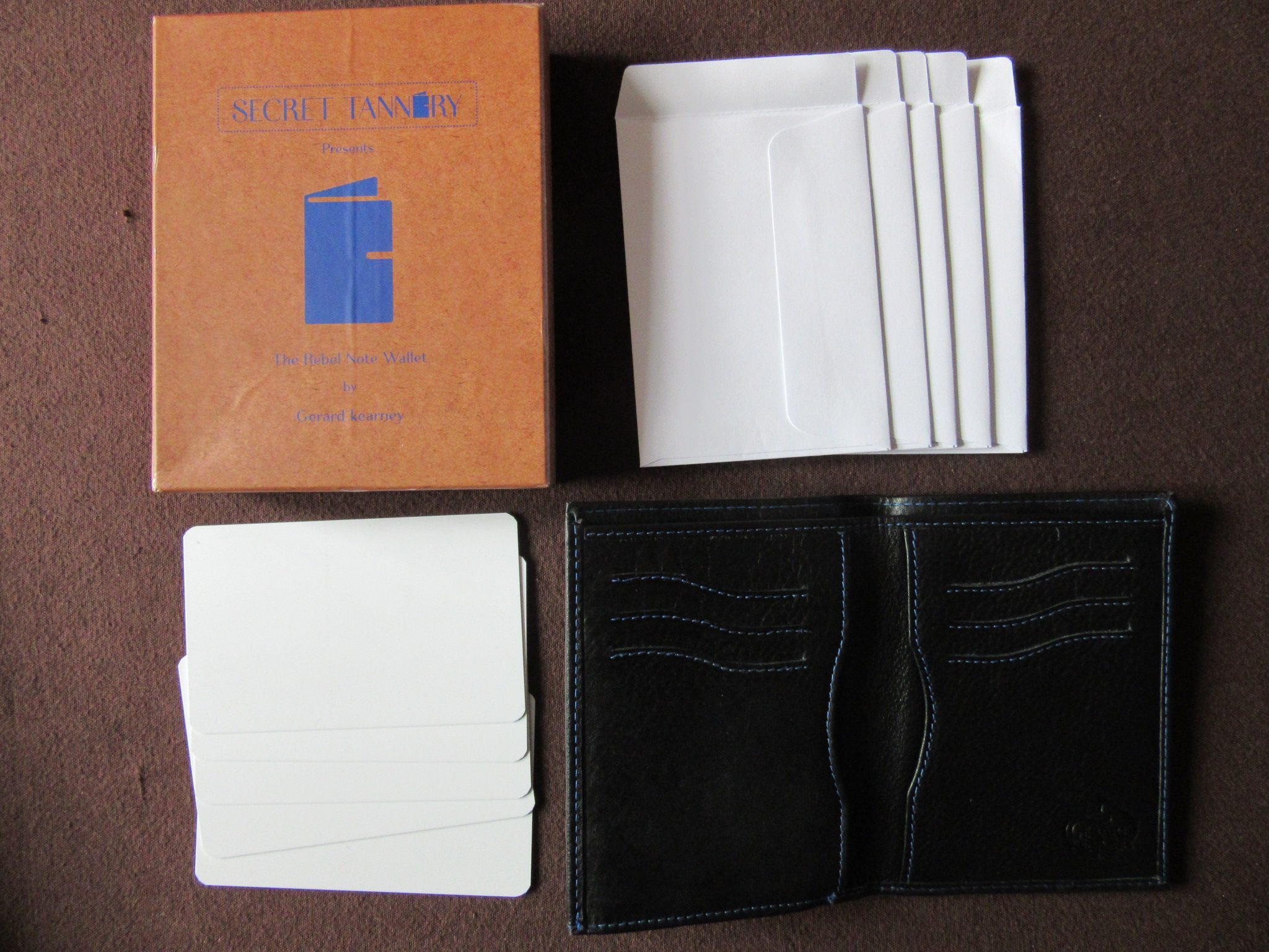 The Rebel Note Wallet (Secret Tannery)