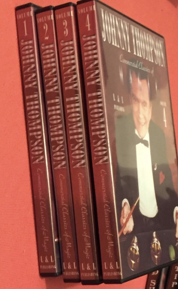 Collection de 4 DVD de Johnny Thompson - Magie