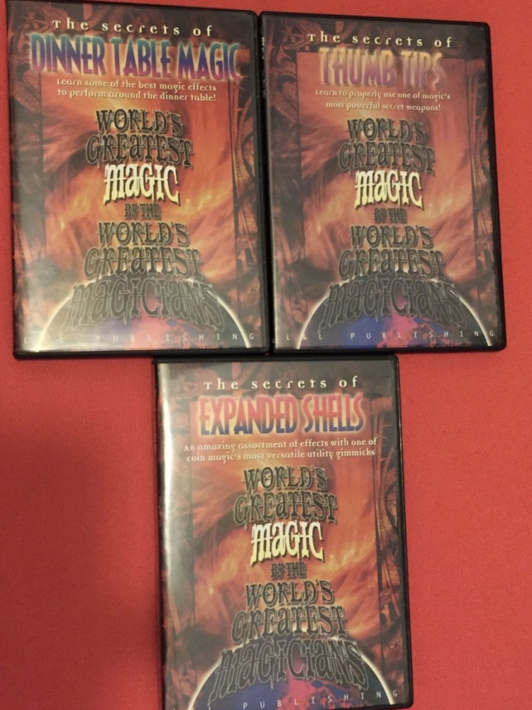 Collection de 3 DVD de World’s Greatest Magic 