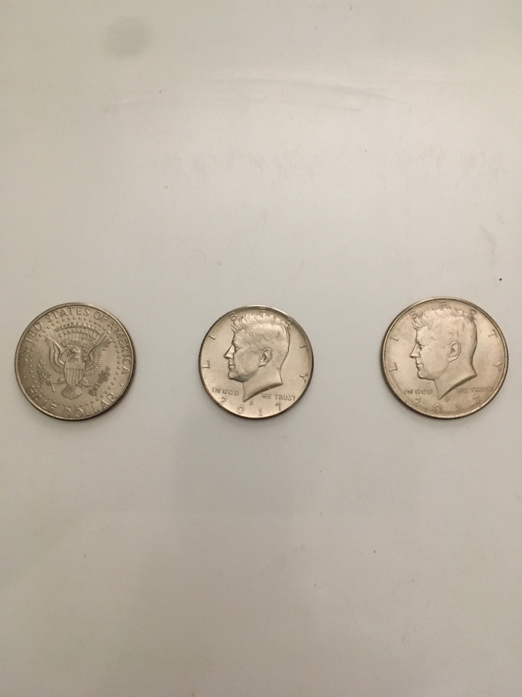 TRIAD COINS-HALF DOLLAR 