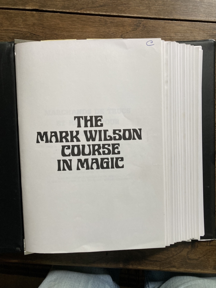 mark wilson course in magic