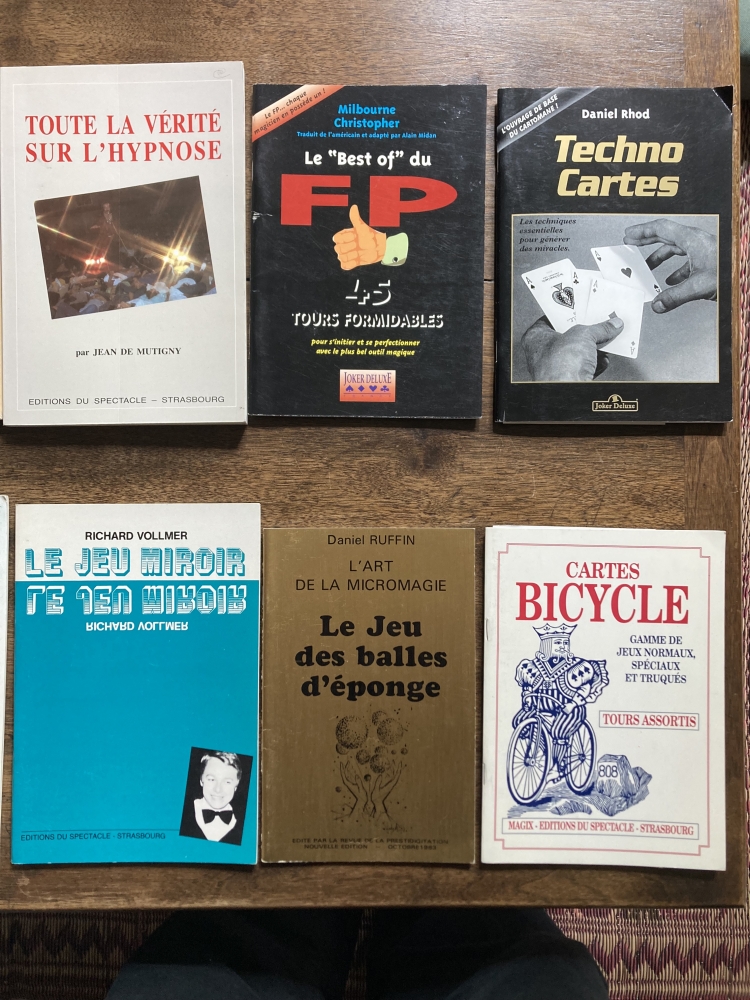 jeu de miroir, cartes bicycles, Best of du FP, Ultras mental, Tours de cartes spectaculaires et sans adresse,...