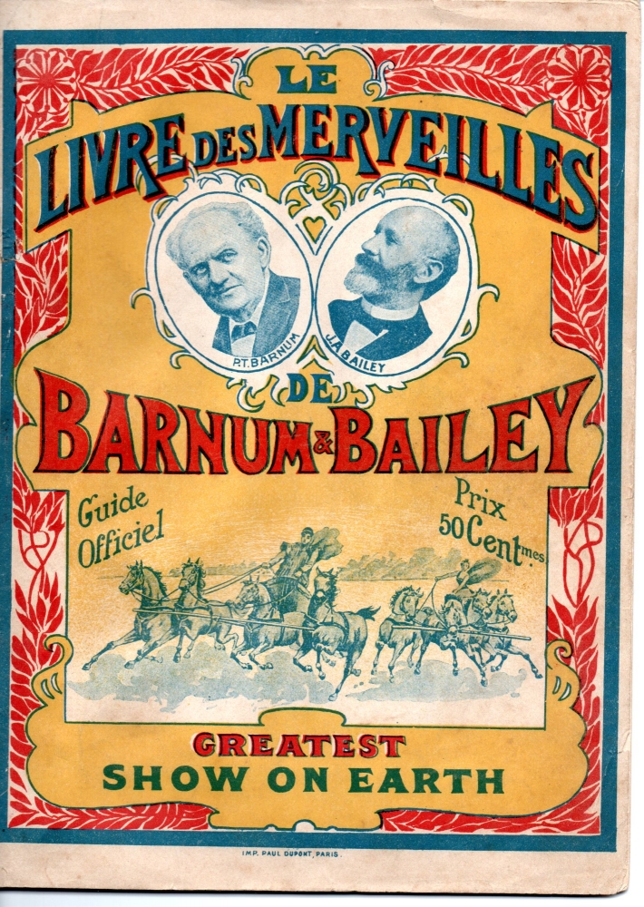 Barnum & Bailey - Paris 1902
